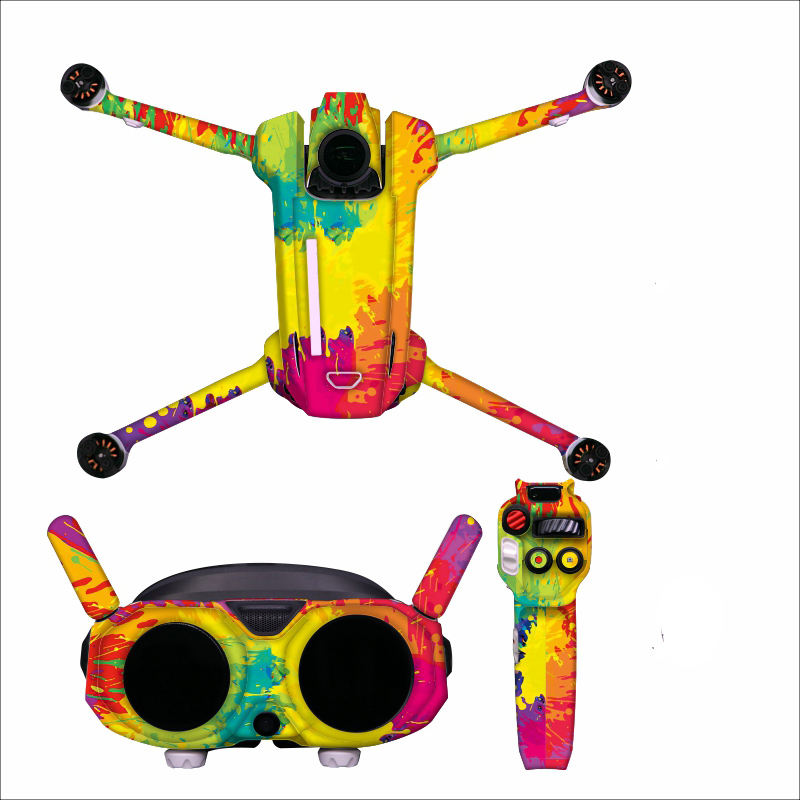 Drone Kit Waterproof - Kit de pegatinas decorativas para antigravedad