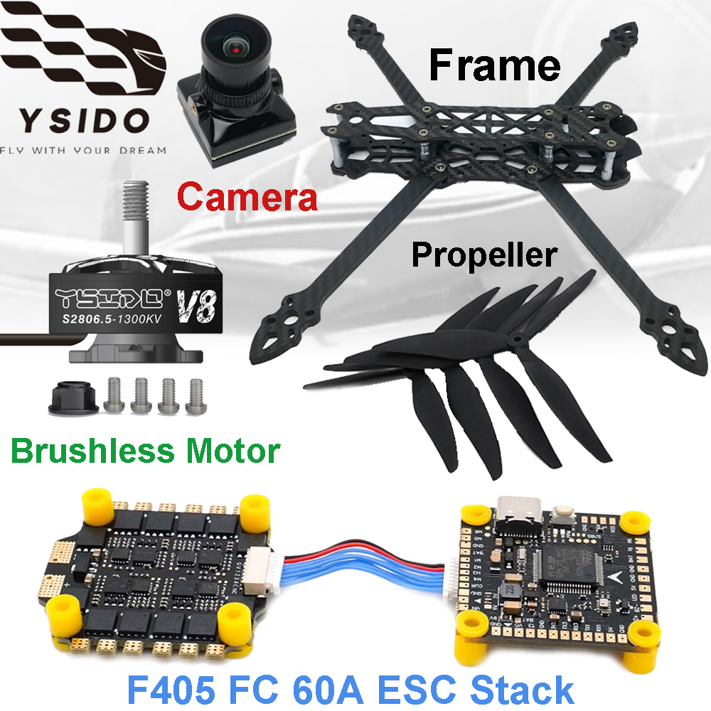 Drone Kit Racing - Mark4 7 pulgadas 295mm marco F405
