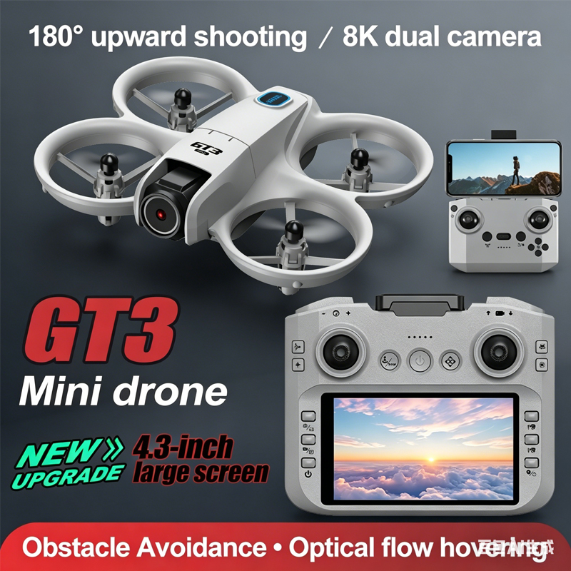Drone Kit Tricopter - Mini Dron 2026 GT3/GT3 MAX, Dron