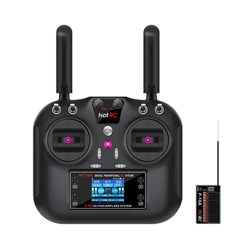 HOTRC HT-10A 2.4Ghz 10CH Set d - Drone Kit Beginner reseña y precio
