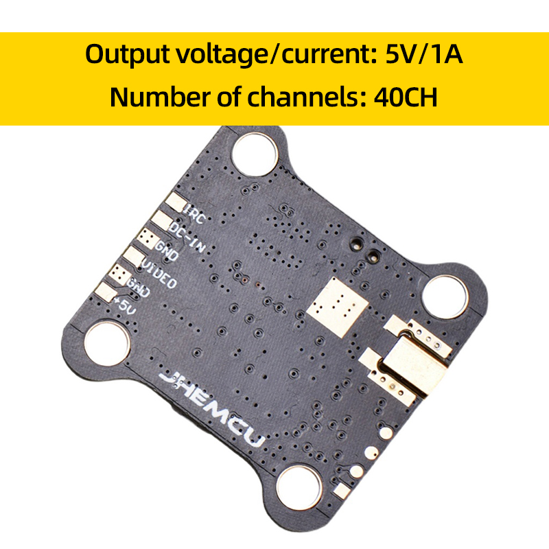 JHEMCU VTX20-600 5,8G 40CH FPV - Drone Kit Long Range reseña y precio