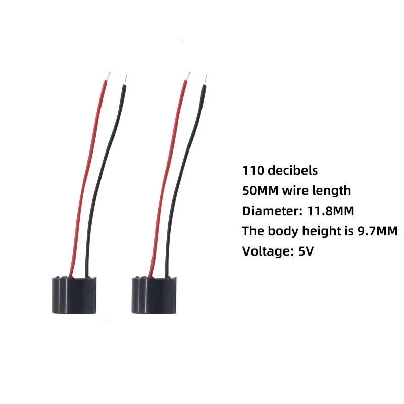 Buzzer5VWire 5P, Buzzer de 5V  - Drone Kit Racing reseña y precio