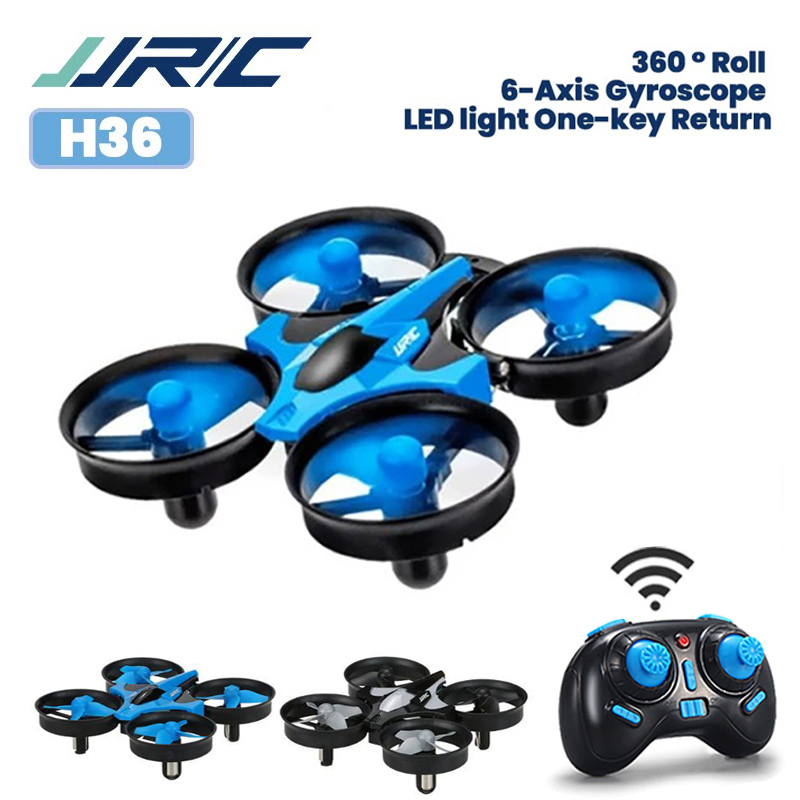 Mini Dron JJRC H36 2.4G de 6 E - Drone Kit Tricopter reseña y precio