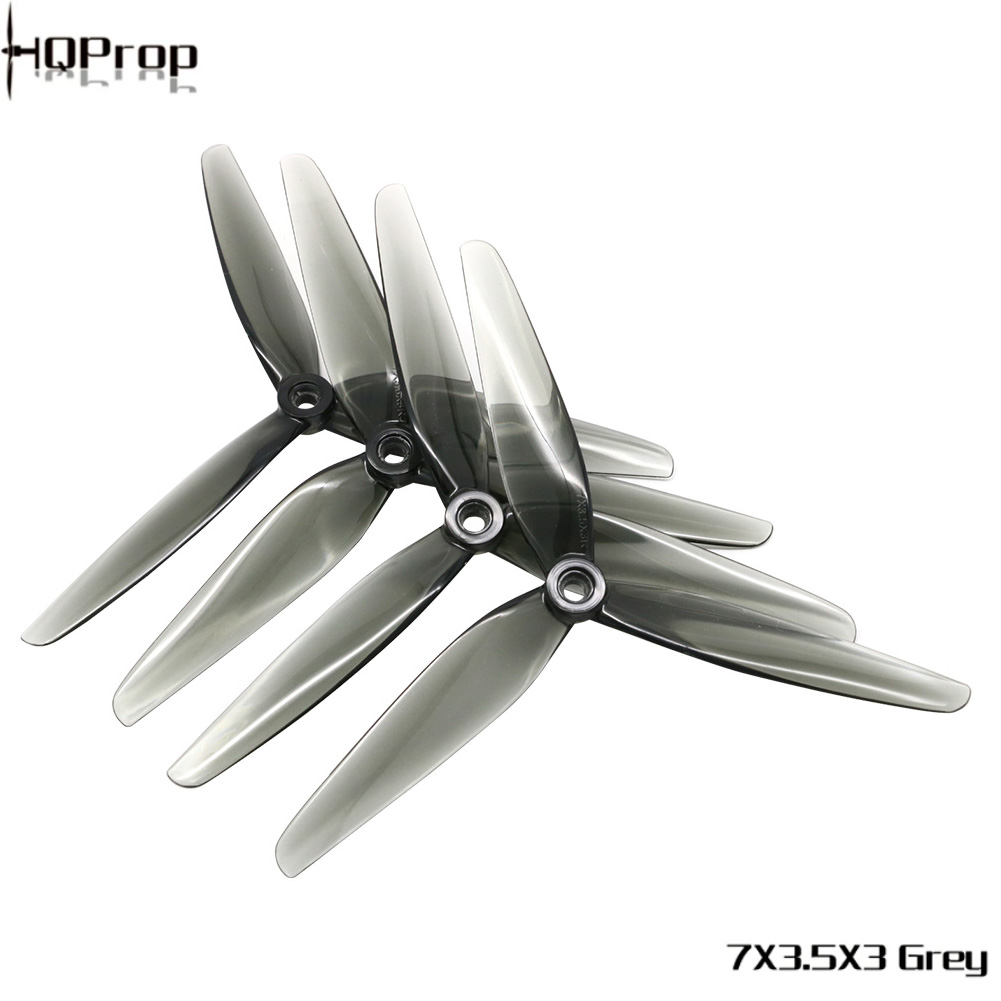 2 pares HQPROP 7X3.5X3 7035 hé - Drone Kit Long Range reseña y precio