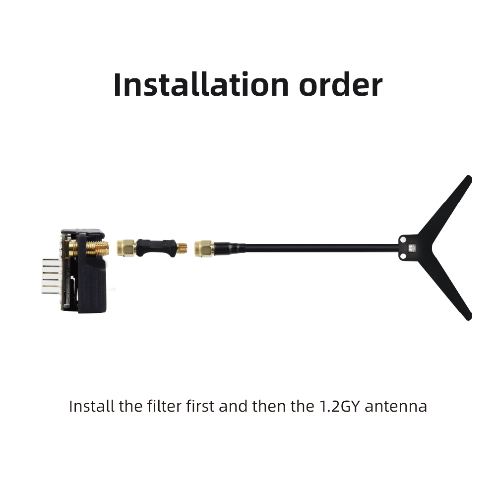 HGLRC 1,2G VRX Kit receptor 8C - Drone Kit Long Range reseña y precio