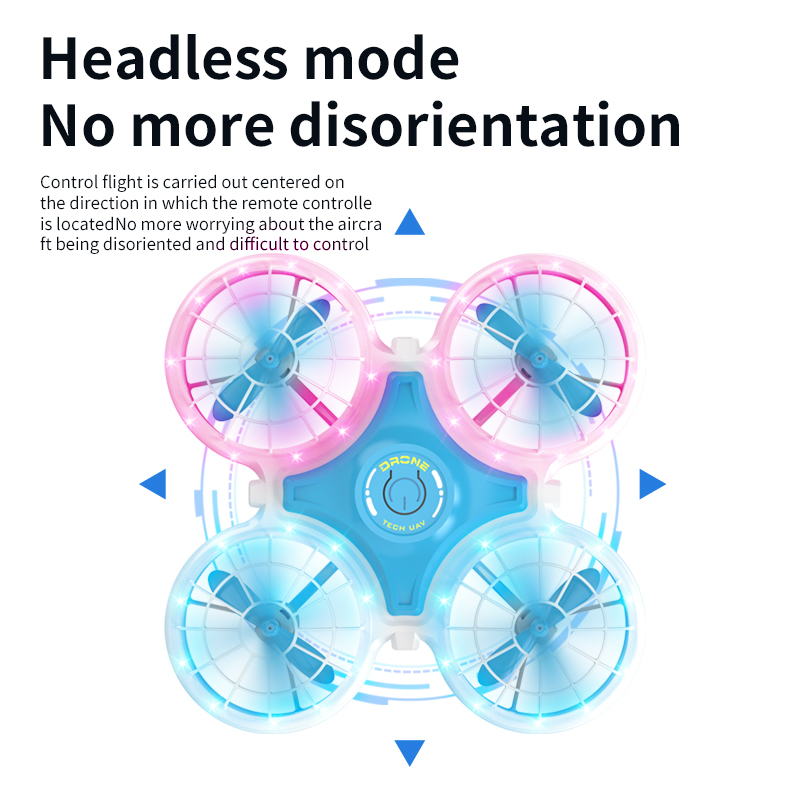 Mini Dron Flash 3D Flip 2,4G 4 - Drone Kit Tricopter reseña y precio
