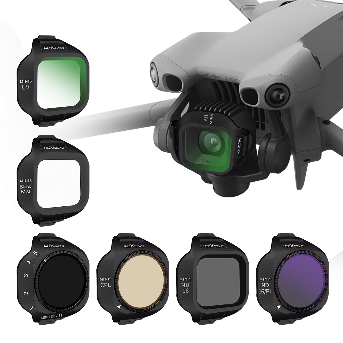 Mecoright - Juego de Filtros p - Drone Kit With Camera reseña y precio